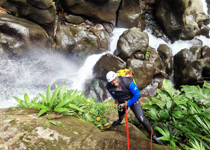 Canyoning Saint Claude Basse Terre - Sortie sportive à Rivière Noire, Cascades Vauchelet